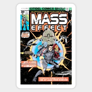 Mass Effect ‘77 no.1 Comic Cover Sticker